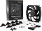 be quiet! Silent Wings 4 - Ventilatorhuis - 140 mm - 3-pin - 1100 RPM - zwart