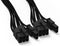 Be Quiet! Stroomkabel 2x PCIe 6+2-pin, Zwart