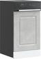 vidaXL - Vaatwaspaneel - Kalmar - 45x1,5x67 - cm - bewerkt - hout - betongrijs