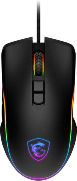 MSI FORGE GM300 - Gaming Muis - 7200 DPI - RGB - Zwart
