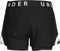 Under Armour Play Up 2-in-1 Shorts Dames Sportbroek - Zwart - Maat S