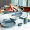 Royal Doulton - Gordon Ramsay - Bread Street Ontbijtbord 21 cm - Antraciet