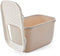 Savic Hop In Giant - Kattenbak Giant - Instap Boven - Mokka/Wit - 74 x 49,7 x 43 cm
