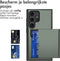 iMoshion Hoesje Geschikt voor Samsung Galaxy S24 Ultra Hoesje - Ruimte voor 2 pasjes - iMoshion Backcover met pasjeshouder - Donkergroen