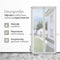 O'DADDY® Deurgordijn Deluxe FIBER - Magnetisch Vliegengordijn - Zelfsluitend - Wit - 92x220 cm