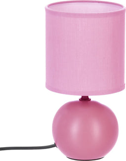 Atmosphera Timeo ballamp tafellamp Keramiek - Rose - H 25 cm
