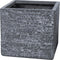 Plantenbak Utah Cubi - l20.5 x b20.5 x h22cm - Donkergrijs