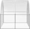 vidaXL - Kippenren - 3x10x2 - m - gegalvaniseerd - staal
