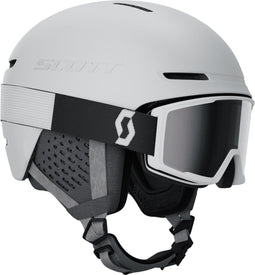 Scott Track+factor - Helm - 360° Pure Sound-technologie - Wit L