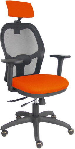 Bureaustoel met hoofdsteun P&C B3DRPCR Donker oranje