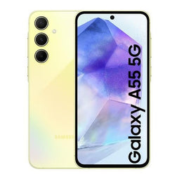 Samsung Galaxy A55 - Geel - 128 GB - Dubbele fysieke simkaart