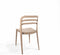 Wave Stapelstoel zand beige - SET VAN 4