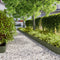 vidaXL - Gazonranden - 10 - st - 20x103 - cm - koudgewalst - staal - olijfgroen
