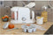 Béaba Babycook® Duo - 4-in-1 Stoomkoker en Babyvoeding Bereider - Twee Grote Kommen - Wit - Foodprocessor
