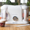 Béaba Babycook® Duo - 4-in-1 Stoomkoker en Babyvoeding Bereider - Twee Grote Kommen - Wit - Foodprocessor