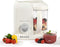 Béaba Babycook Solo® - 4-in-1 Stoomkoker & Blender - Babyvoeding Bereider - 1100 ml Kom - - Foodprocessor - Wit/Zilver