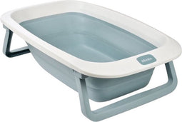 Béaba Eazy Pop Opvouwbaar Babybadje - 29L - Compact & Lichtgewicht - Inclusief Afvoerkraan - Baltic Blue - Blauw