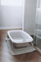 Béaba Eazy Pop Opvouwbaar Babybadje - 29L - Compact & Lichtgewicht - Inclusief Afvoerkraan - Velvet Grey - Grijs