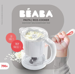 Béaba Rijst- en Pastakoker Babycook – Wit – Geschikt voor Babycook Solo, Duo & Plus – 300g Inhoud