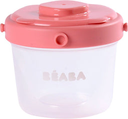 BEABA Set van 6 eerste leeftijd clip 60ml / 120ml (assorti roze)