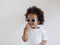 Béaba - Zonnebril met band - 2 tot 4 jaar - HAPPY - Dusty Rose