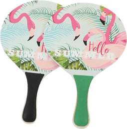 Beachballset Flamingo