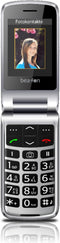 Beafon SL595PLUS Senioren mobiele telefoon, Simlockvrij, eenvoudig Nederlandstalig menu, SOS knop, twee displays