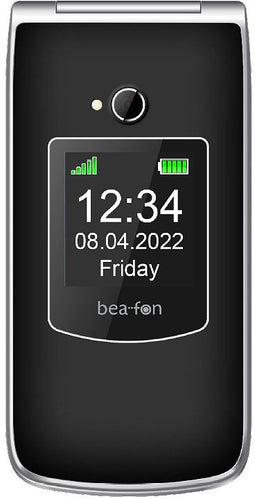 Beafon SL605 Zilver, Zwart