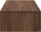 vidaXL - Wandschap - met - lades - 80x33x17 - cm - bewerkt - hout - bruin - eikenkleurig