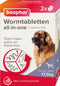 Beaphar All In One Ontwormingsmiddel - Hond - 17.5-70 kg - 2 Tabletten