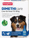 Beaphar Dimethicare Line-on Vlooien- en Tekenmiddel Hond - 15 Tot 30 kg - 6 Pipetten