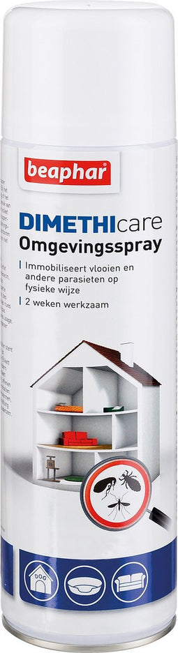 Beaphar DImetHIcare Omgevingsspray Anti Vlooien en Teken 400 ml