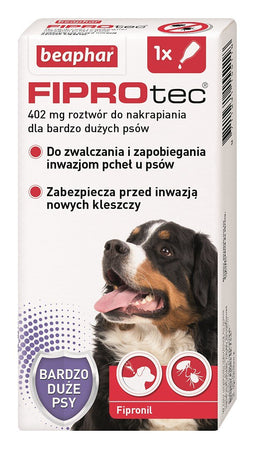 BEAPHAR drops against fleas and ticks for dogs XL – 1 x 402 mg