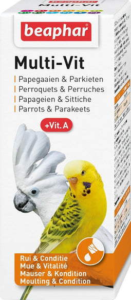 Beaphar Multi-Vitamine Papegaai - 50 ml