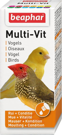 Beaphar Multi-Vitamine Vogel - 20 ml - Vogelvoer