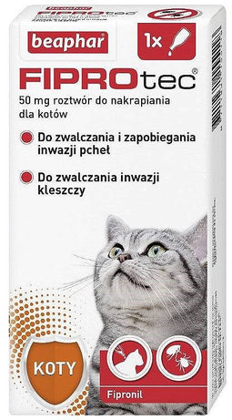 BEAPHAR parasite drops for cats – 1 x 50 mg