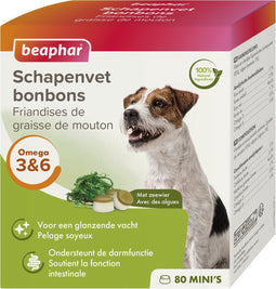 Beaphar Schapenvet Bonbons Mini Zeewier 245 gr