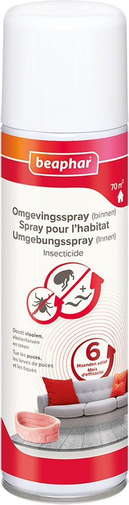 Beaphar Vlooienmiddel Hond Omgevingsspray 250 ml