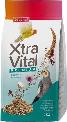 Beaphar XtraVital Grote Parkiet 1 kg