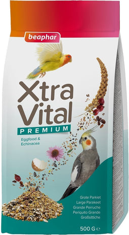 Beaphar XtraVital Grote Parkiet 500 gr