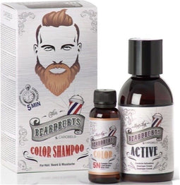 Beardburys Kleurshampoo 5N - voor haar. baard en snor