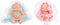 Beau Baby Babypop in Bal, 12cm