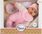 Beau Baby Babypop met Fles en Slabber, 40cm