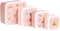 BEAU by Bo A Little Lovely Company Back to school set - Rugzak/Drinkfles RVS/4 Snackdozen/Lunchbox - Vlinder