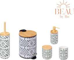 BEAU by Bo Badkamerset Hapache XL Groen Multi
