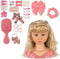 BEAU by Bo Kaptafel Sisi en Mimi Poppenbuste met haaraccessoires