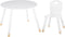BEAU by Bo Kindertafel en Kinderstoel Wit