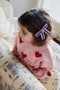 BEAU by Bo Konges Sløjd Haaraccessoires Velvet Bow Diadeem/Haarband + Haarclips - Mellow Rose
