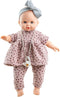 BEAU by Bo Konges Sløjd poppenwagen Stroller Point Blue Butter met Paola Reina pop Sonia