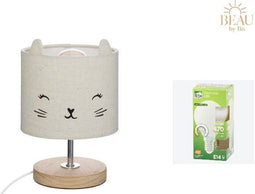 BEAU by Bo Nachtlamp poes met LED lamp E14